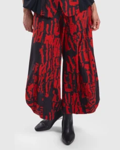 Women Alembika Pants & Skirts<Tekbika Graffiti Punto Pants, Flame
