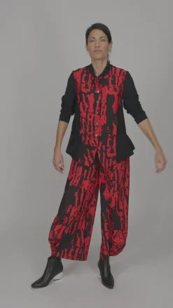 Women Alembika Pants & Skirts<Tekbika Graffiti Punto Pants, Flame