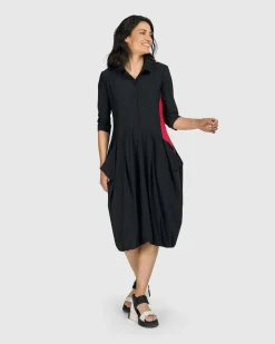 Women Alembika Plus<Tekbika Juliette Wonderful Dress, Black