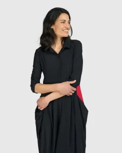 Women Alembika Dresses<Tekbika Juliette Wonderful Dress, Black