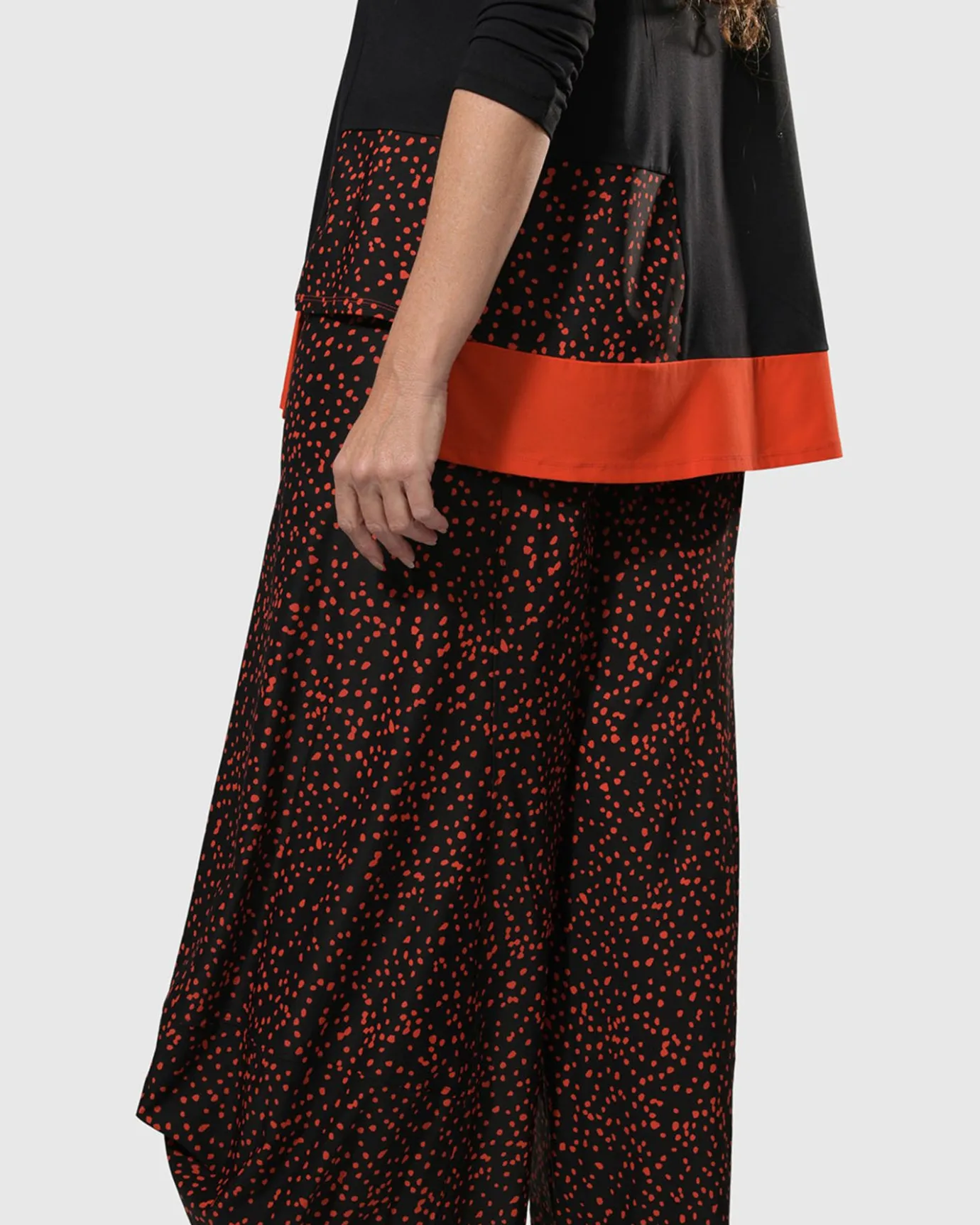 Women Alembika Pants & Skirts<Tekbika Leigh Punto Pants, Flame