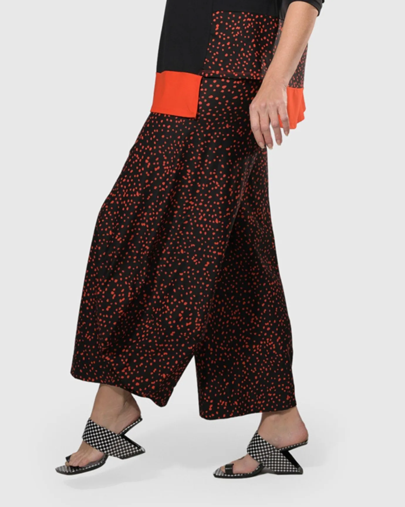Women Alembika Pants & Skirts<Tekbika Leigh Punto Pants, Flame