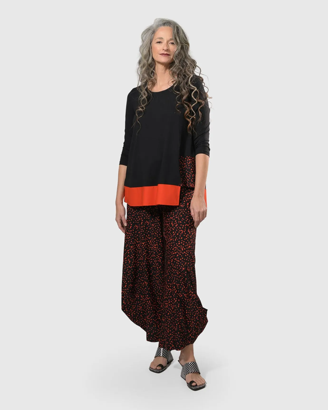 Women Alembika Pants & Skirts<Tekbika Leigh Punto Pants, Flame