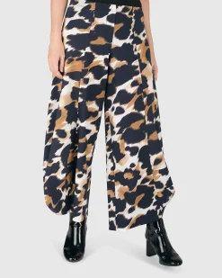 Women Alembika Pants & Skirts<Tekbika Leopard Punto Pants, Multi