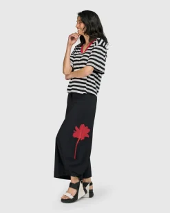 Women Alembika Pants & Skirts<Tekbika Moulin Rouge Punto Pants, Flower