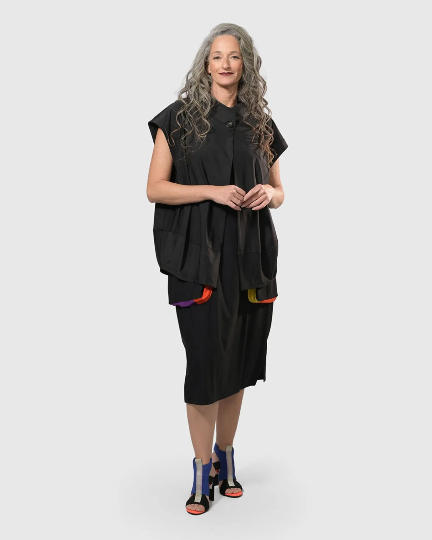Women Alembika Dresses<Tekbika Poppy Sleeveless Pocket Dress, Multi