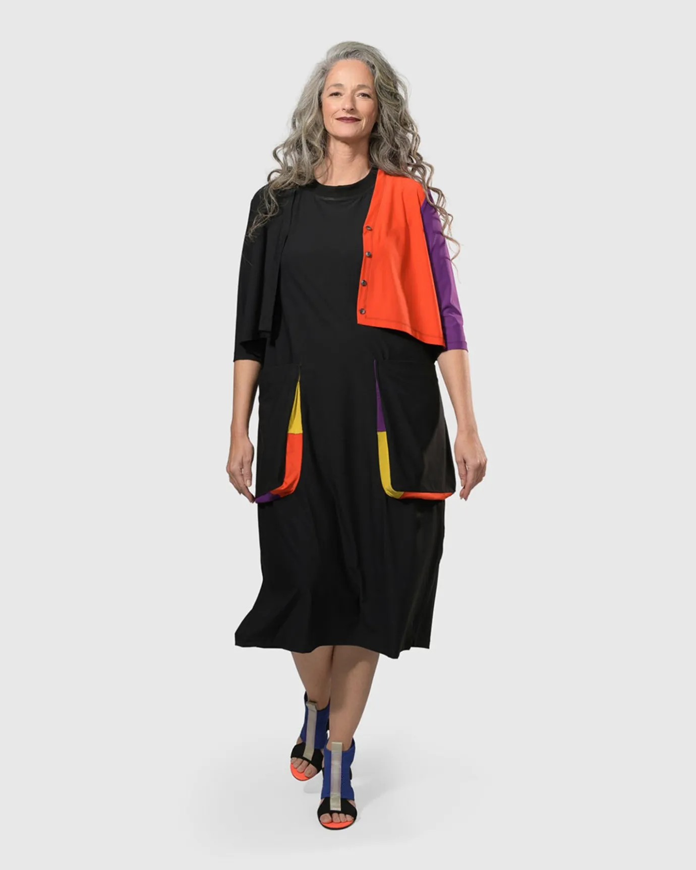 Women Alembika Dresses<Tekbika Poppy Sleeveless Pocket Dress, Multi