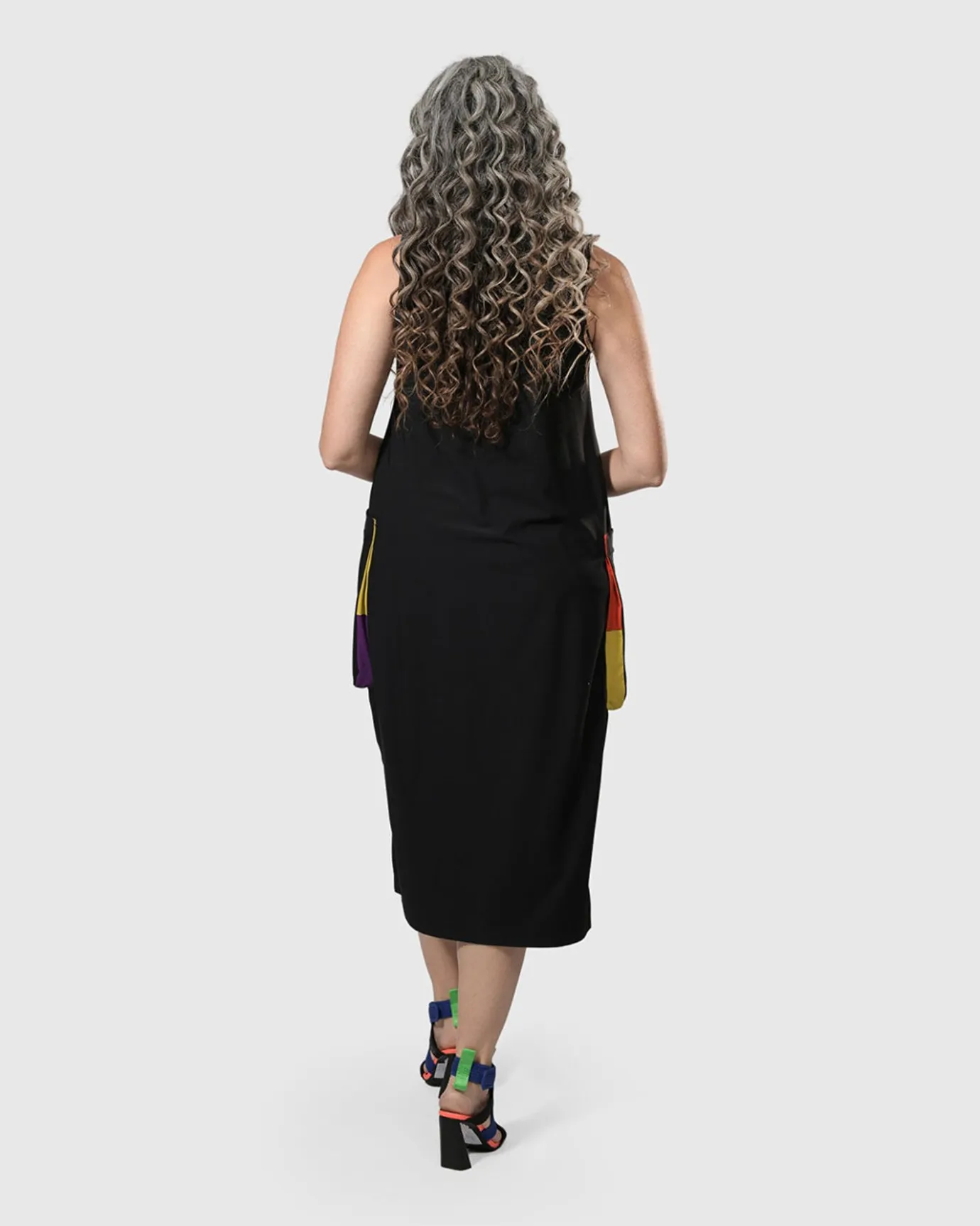 Women Alembika Dresses<Tekbika Poppy Sleeveless Pocket Dress, Multi