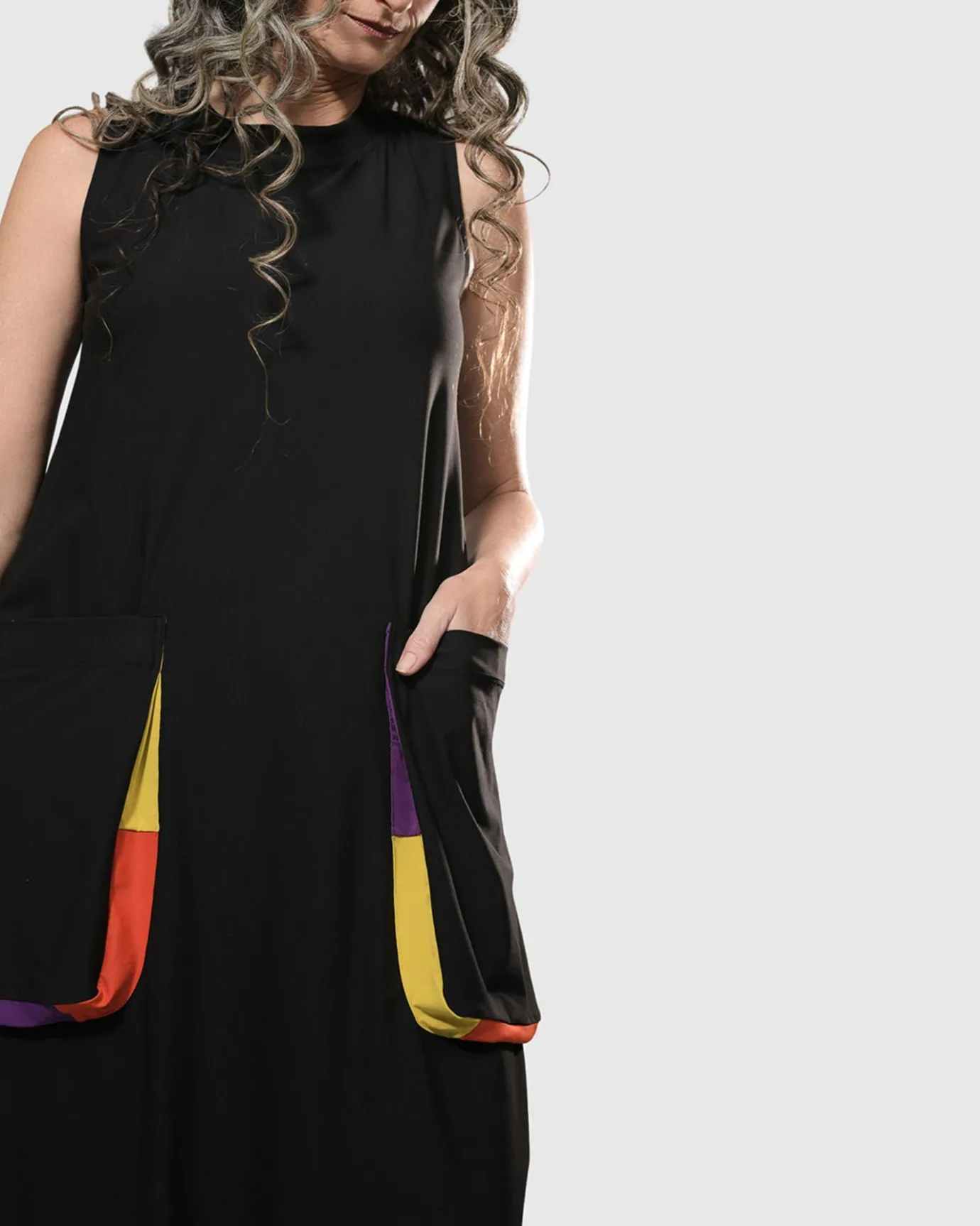 Women Alembika Dresses<Tekbika Poppy Sleeveless Pocket Dress, Multi