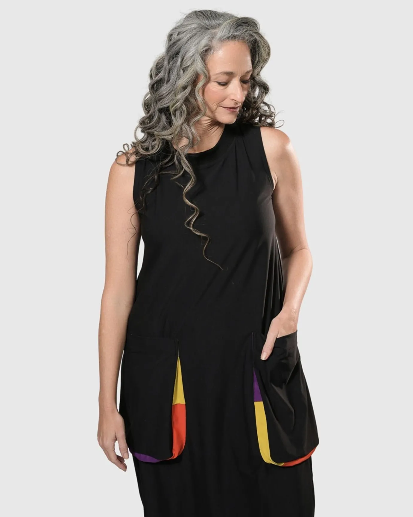 Women Alembika Dresses<Tekbika Poppy Sleeveless Pocket Dress, Multi