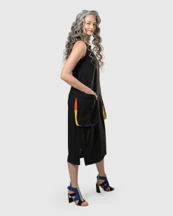 Women Alembika Plus<Tekbika Poppy Sleeveless Pocket Dress, Multi