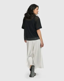 Women Alembika Pants & Skirts<Tekbika Royale Pants, Eggshell