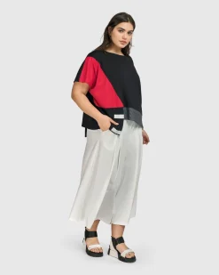 Women Alembika Pants & Skirts<Tekbika Royale Pants, Eggshell
