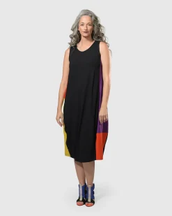 Women Alembika Dresses<Tekbika Sarah Sleeveless Cocoon Dress, Multi