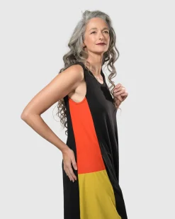 Women Alembika Dresses<Tekbika Sarah Sleeveless Cocoon Dress, Multi