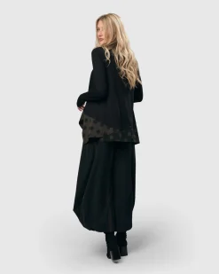 Women Alembika Dresses<Tekbika Stripe Punto Pants, Black/Khaki