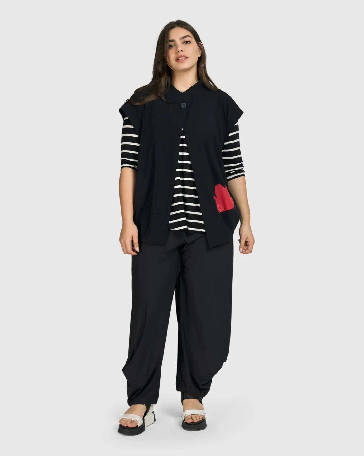 Women Alembika Jackets<Tekbika Versaille Go-To Vest, Flower