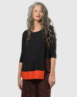 Women Alembika Plus<Tekbika Victoria Tunic Top, Flame