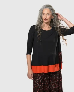 Women Alembika Tops & Tunics<Tekbika Victoria Tunic Top, Flame