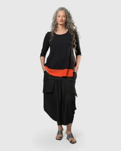Women Alembika Tops & Tunics<Tekbika Victoria Tunic Top, Flame