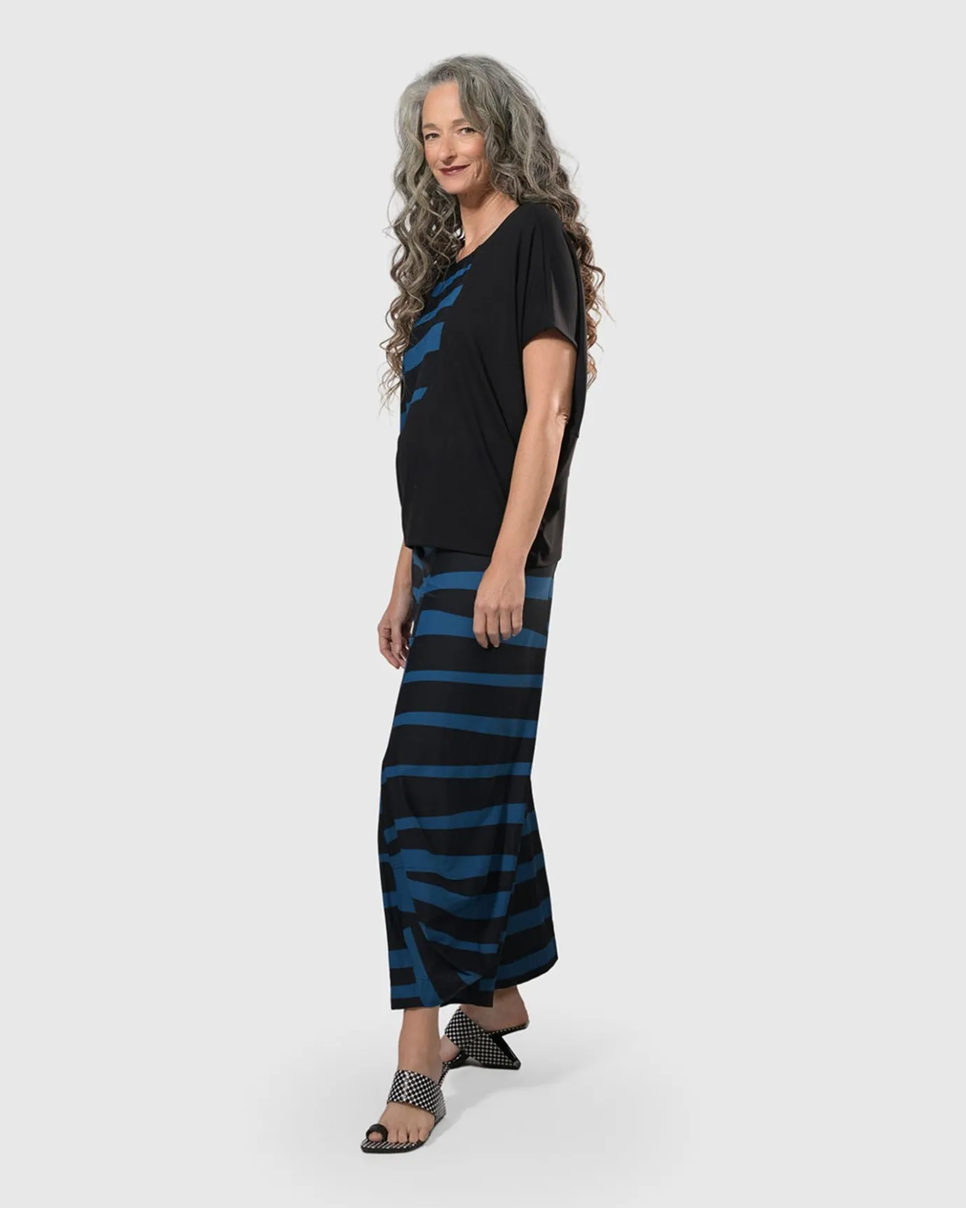Women Alembika Plus<Tekbika Wave Punto Pants, Ocean