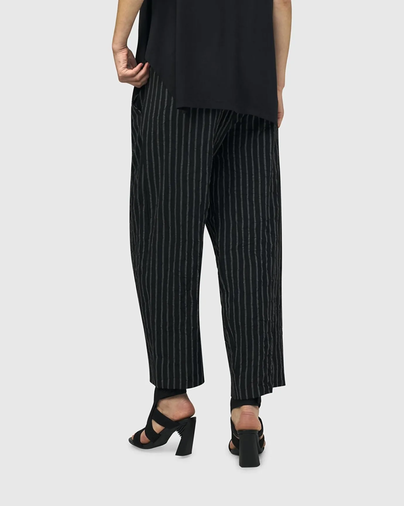 Women Alembika Pants & Skirts<Thera Relaxed Straight Leg Pants, Stripes