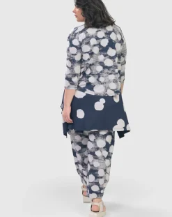 Women Alembika Tops & Tunics<Trapeze Tank Tunic, Navy