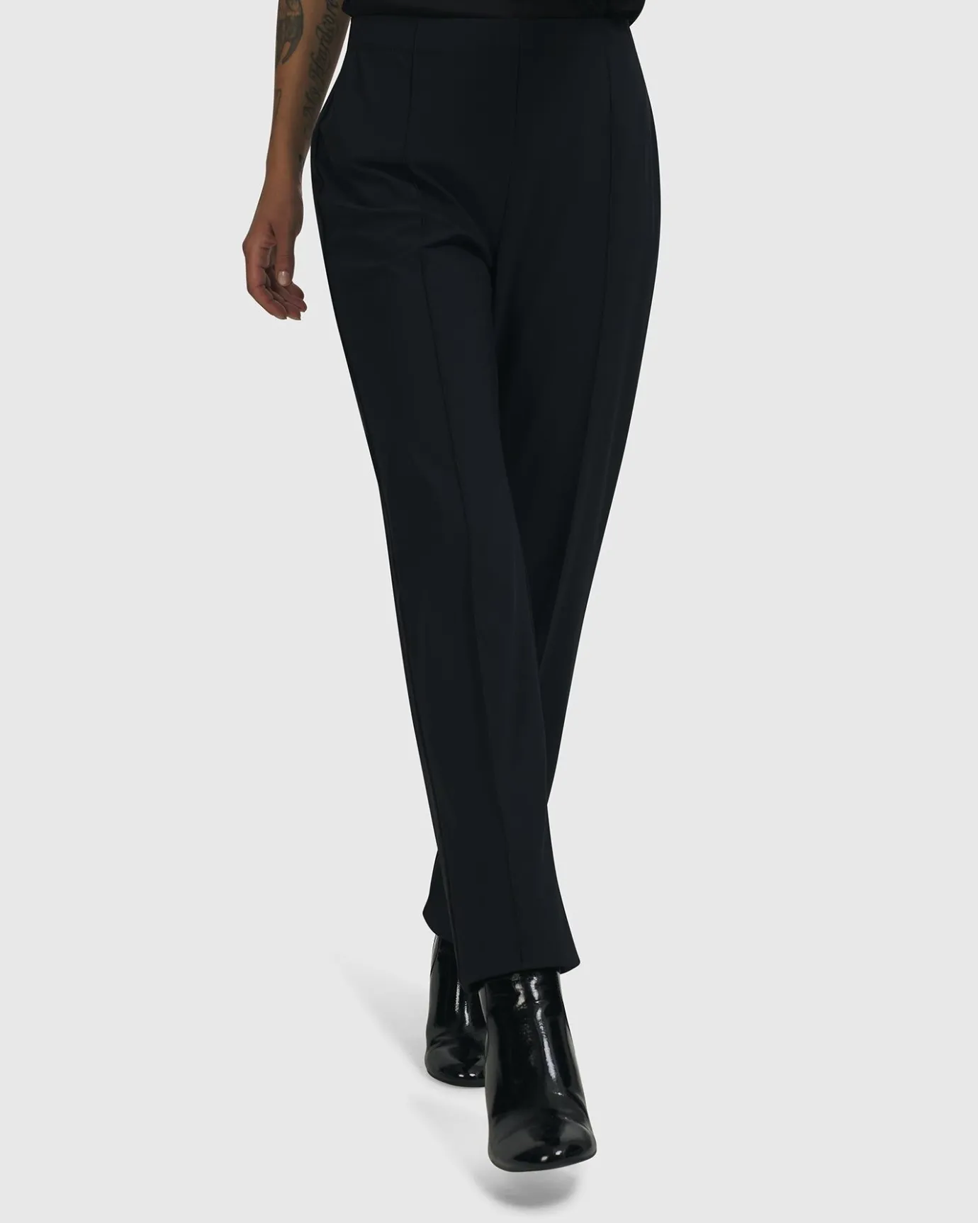 Women Alembika Pants & Skirts<Trinity Slim Pants, Black
