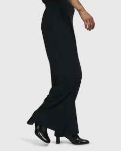 Women Alembika Plus<Trinity Straight Leg Pants, Black