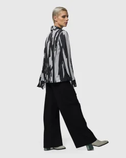 Women Alembika Plus<Trinity Straight Leg Pants, Black
