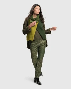 Women Alembika Jackets<Two Tone Vest, Hunter