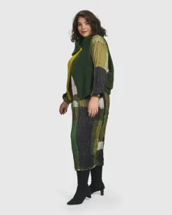 Women Alembika Jackets<Two Tone Vest, Hunter
