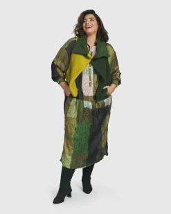 Women Alembika Jackets<Two Tone Vest, Hunter