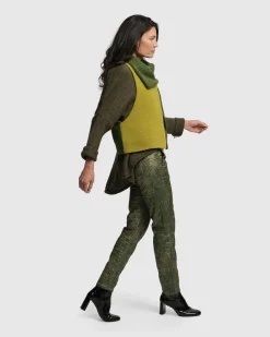 Women Alembika Jackets<Two Tone Vest, Hunter