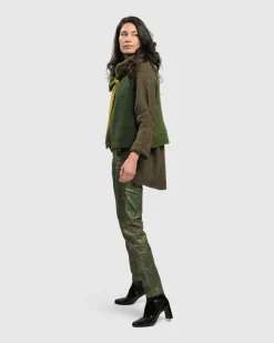 Women Alembika Jackets<Two Tone Vest, Hunter