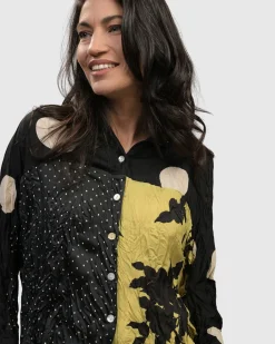 Women Alembika Tops & Tunics<Under The Sun Button Down Shirt, Mix