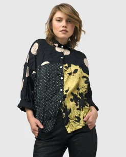 Women Alembika Tops & Tunics<Under The Sun Button Down Shirt, Mix