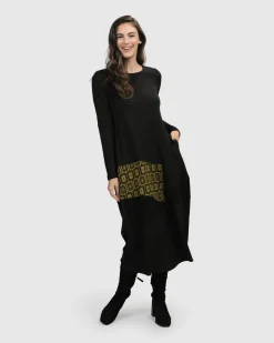 Women Alembika Plus<Unstoppable Cocoon Dress, Chartreuse