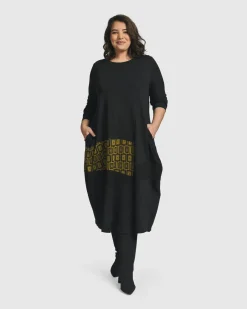 Women Alembika Dresses<Unstoppable Cocoon Dress, Chartreuse
