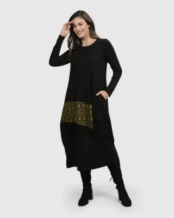 Women Alembika Dresses<Unstoppable Cocoon Dress, Chartreuse