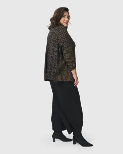Women Alembika Tops & Tunics<Unstoppable Oversized Cardigan, Coffee