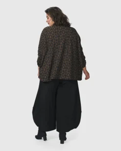 Women Alembika Tops & Tunics<Unstoppable Oversized Cardigan, Coffee