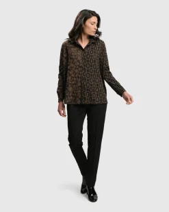Women Alembika Tops & Tunics<Unstoppable Oversized Cardigan, Coffee