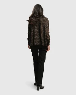 Women Alembika Tops & Tunics<Unstoppable Oversized Cardigan, Coffee