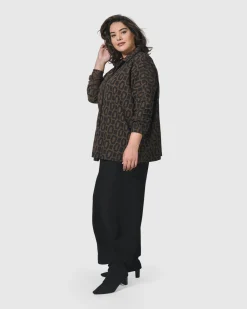 Women Alembika Plus<Unstoppable Oversized Cardigan, Coffee
