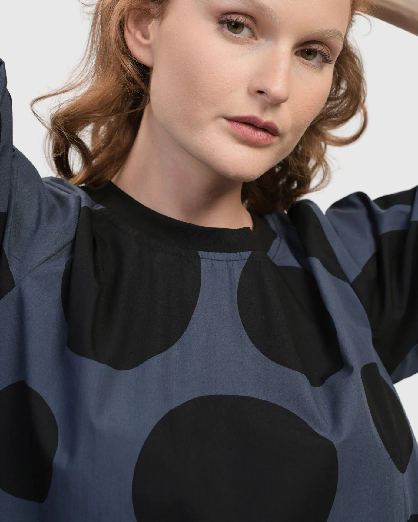 Women Alembika Tops & Tunics<Urban Angelica Dots Tee, Navy