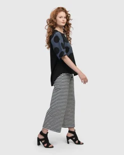 Women Alembika Tops & Tunics<Urban Angelica Dots Tee, Navy