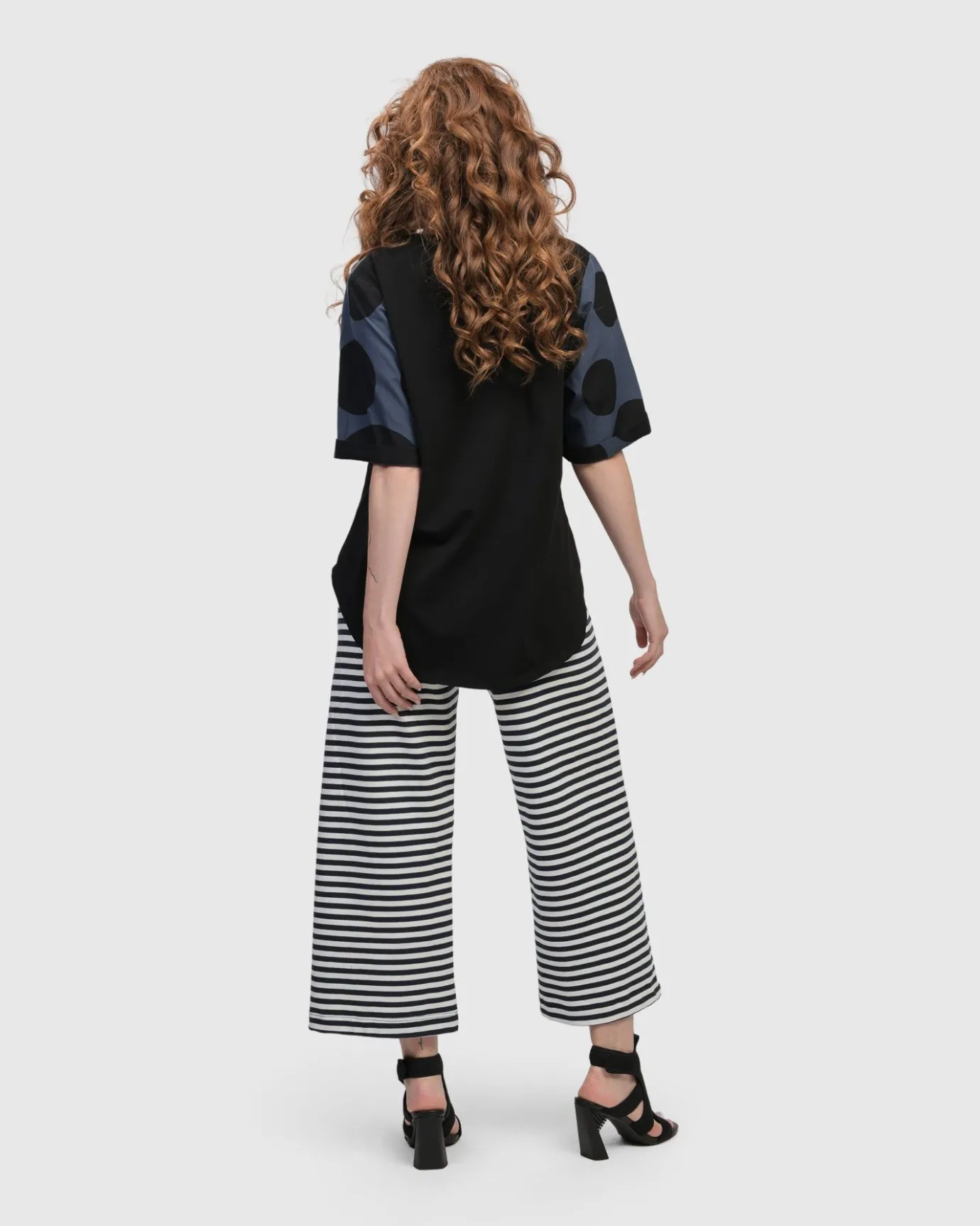 Women Alembika Tops & Tunics<Urban Angelica Dots Tee, Navy