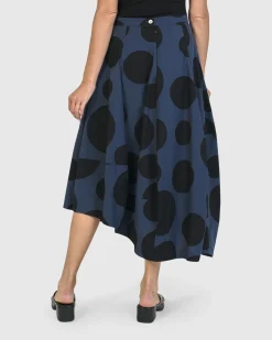 Women Alembika Pants & Skirts<Urban Astrid Balloon Skirt, Navy