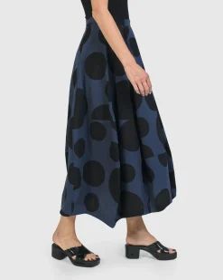 Women Alembika Pants & Skirts<Urban Astrid Balloon Skirt, Navy